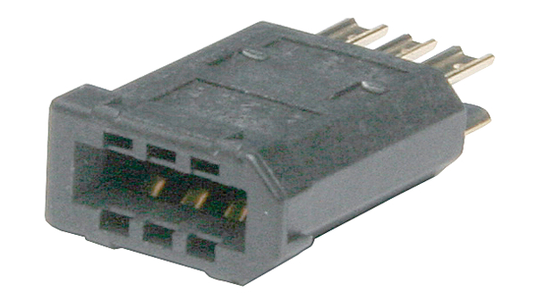 Cable Socket IEEE1394, 6 Contacts