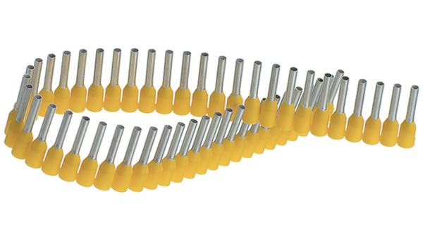 Adereindhulzen 1.5mm² Zwart 50 ST