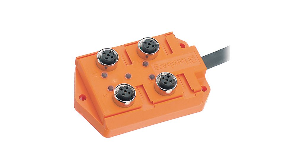 Quadrupla box attuatore/sensore M12 12 A Porte 4