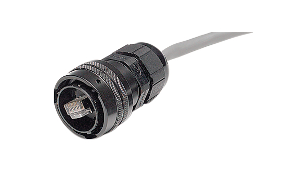 Cable plug RJ45 Socket CAT6 Right Angle