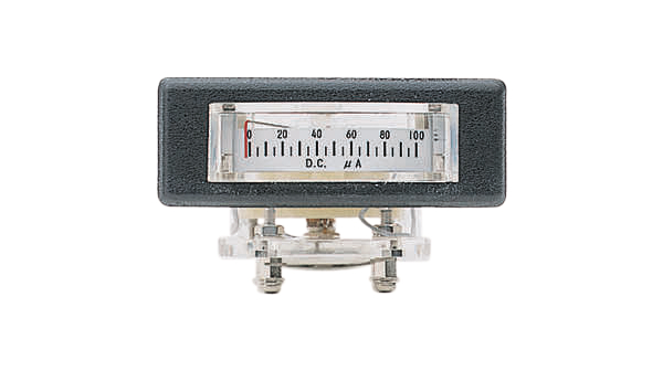 Analogový panelový měřicí přístroj DC: 0 ... 10 V 49 x 14mm