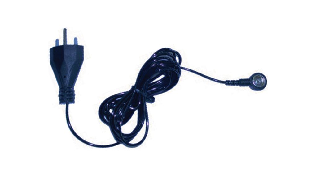 Kabel Uziemiający, Przełącznik przyciskowy 10 mm, 2.5m