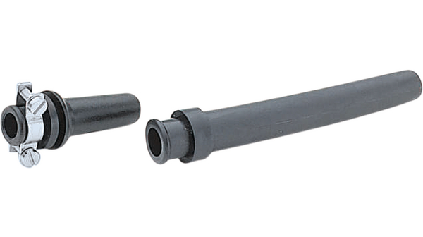 Tulejka przeciwzgięciowa, Czarny, PCW, 5.8mm