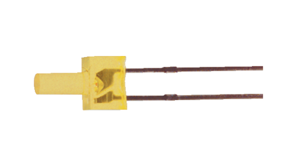 LED 590nm Yellow Radial Pack of 5 pieces
