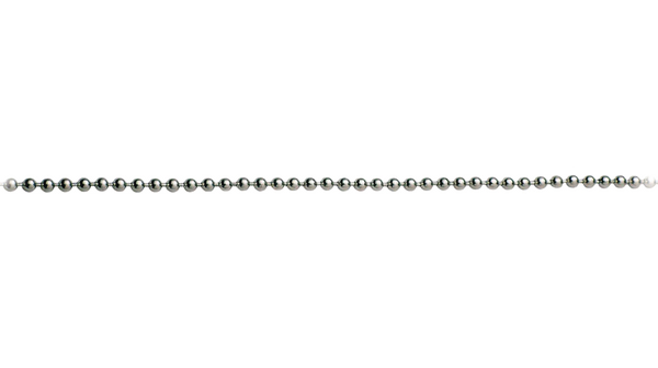 Bead Chain, Nickel-Plated, 3.6mm