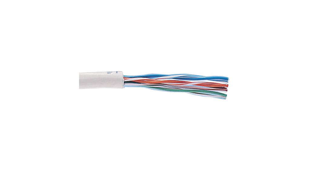 LAN Cable LSZH CAT6 4x2x0.22mm² UTP Orange 500m
