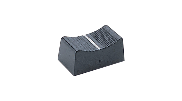 Schiebereglerknopf Rechteckig Schwarz Slider Potentiometer Control Knob