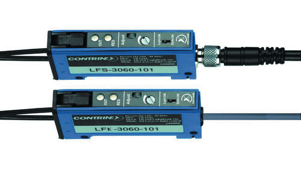Optisk forsterker PNP 200mm 330us 30V 200mA IP64 LFS