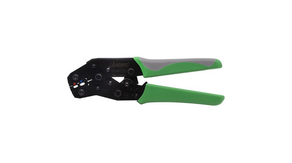Crimping Pliers for Insulated Cable Lugs, 0.5 ... 2.5mm²