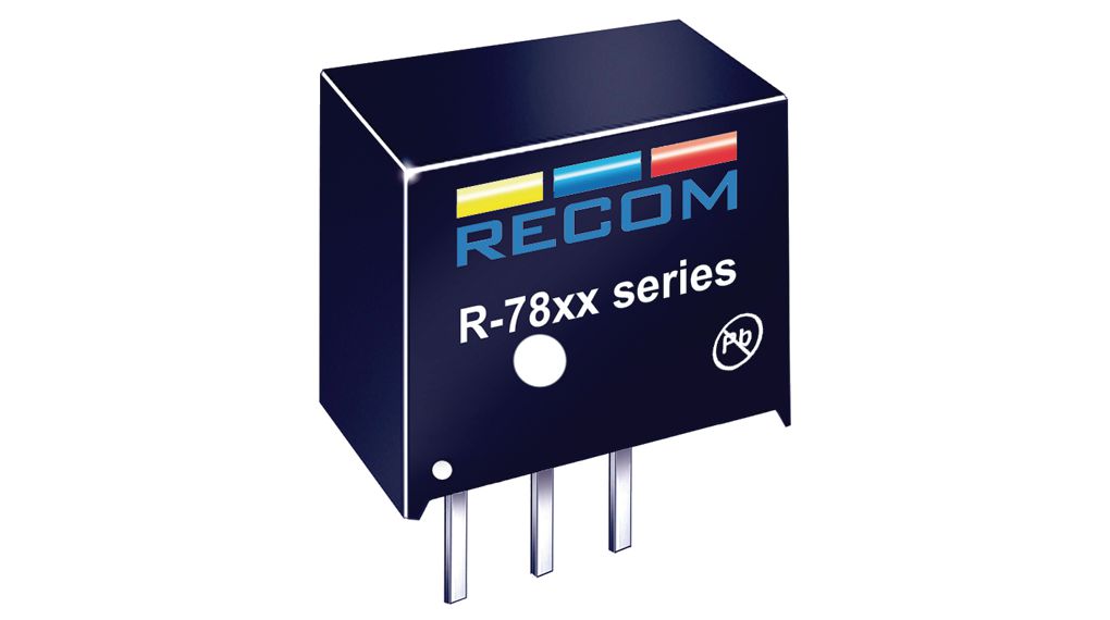 R-78B12-1.0, Recom DC/DC-Wandler 16  32V 12V Fest 12W