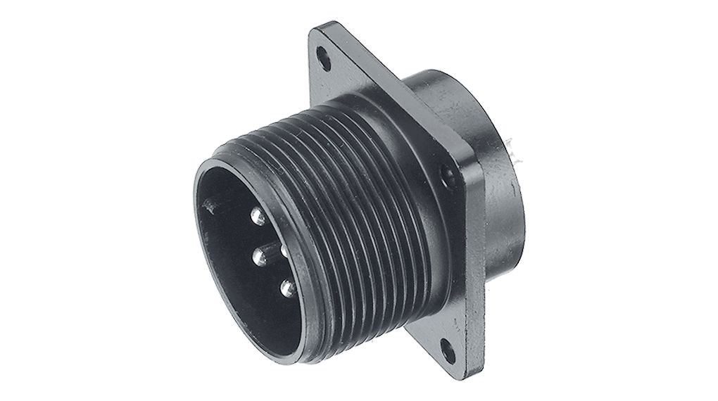 Panel-mount plug, MIL-C-5015, Receptacle / Plug, 18-10, 23A