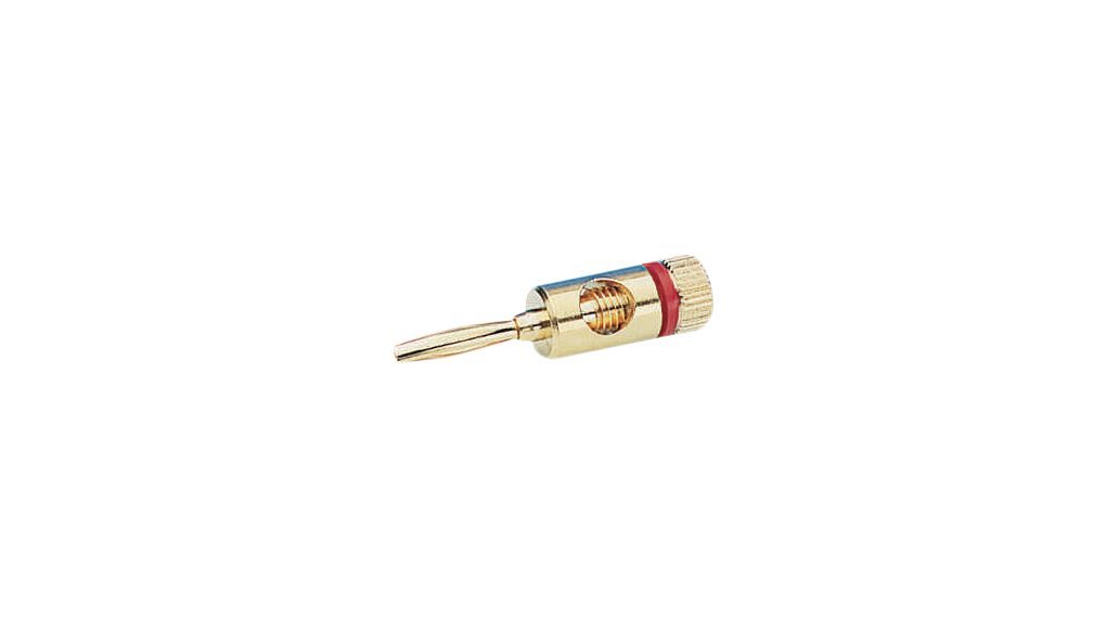 Cable Connector, Gold, 1 Poles