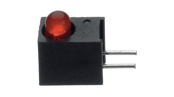 PCB LED 3 mm Red