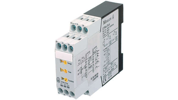Time Lag Relay ETR 100h 300V 2CO Number of Functions 8