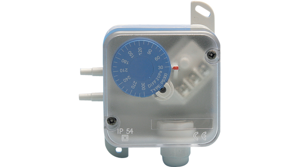Differential Pressure Sensor 30-300 Pa Hose Connection ø 5 mm