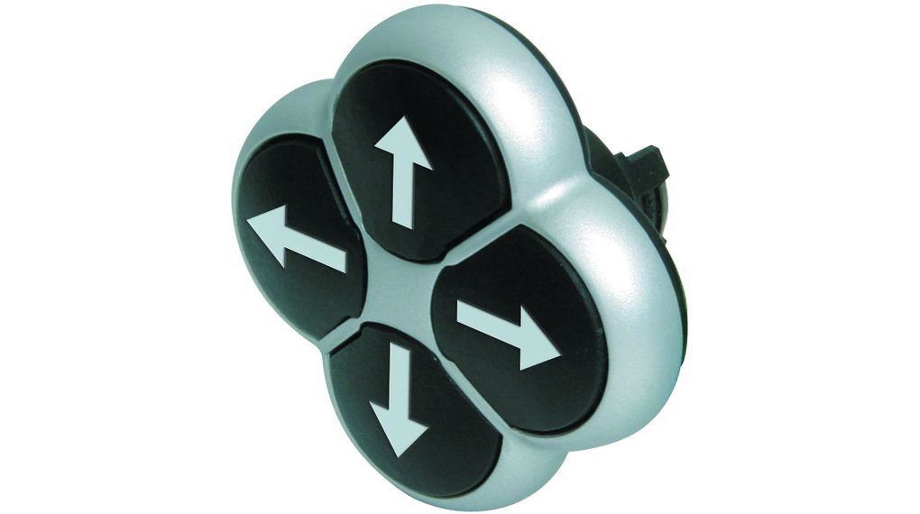 Push-Button Momentary Function Pushbutton Black IP66 M22 Series Moller RMQ-Titan Pushbutton Switches