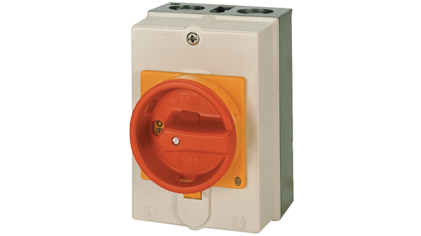 Emergency Stop Switch 19.6 A @ 230 VAC / 25 A @ 60 VDC 690VAC Wall Mount
