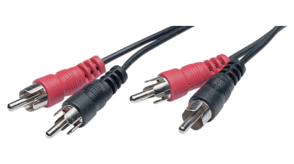 Audio Cable, Stereo, RCA Plug - RCA Plug, 15m