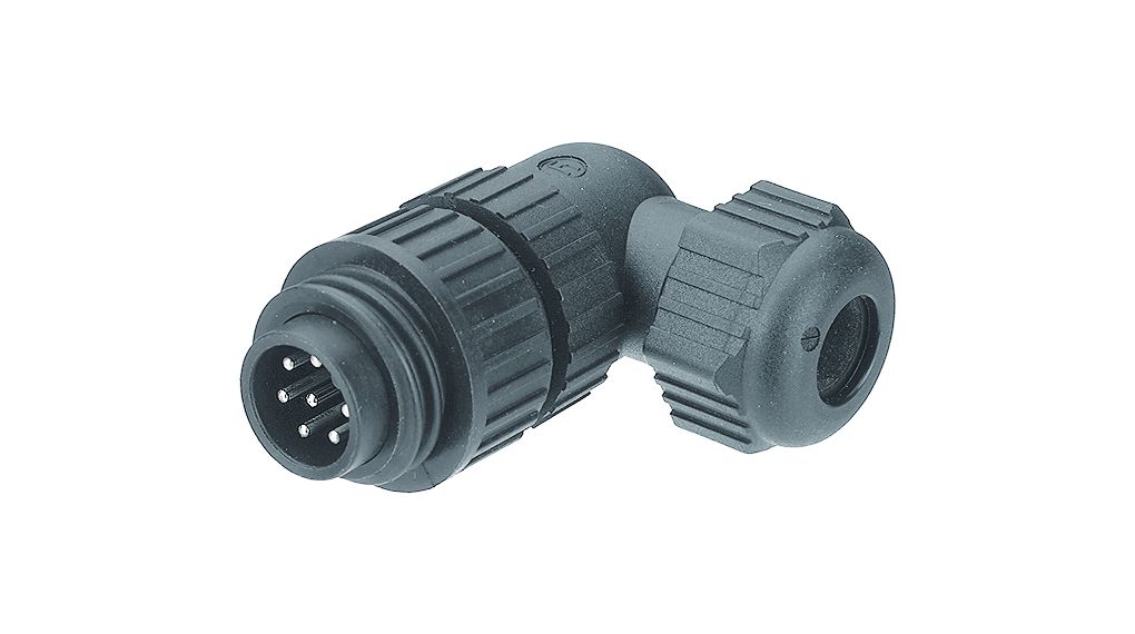 Cable Connector, 3p+E, Plug, 4 Contacts, 16A, 400VAC, IP66 / IP67