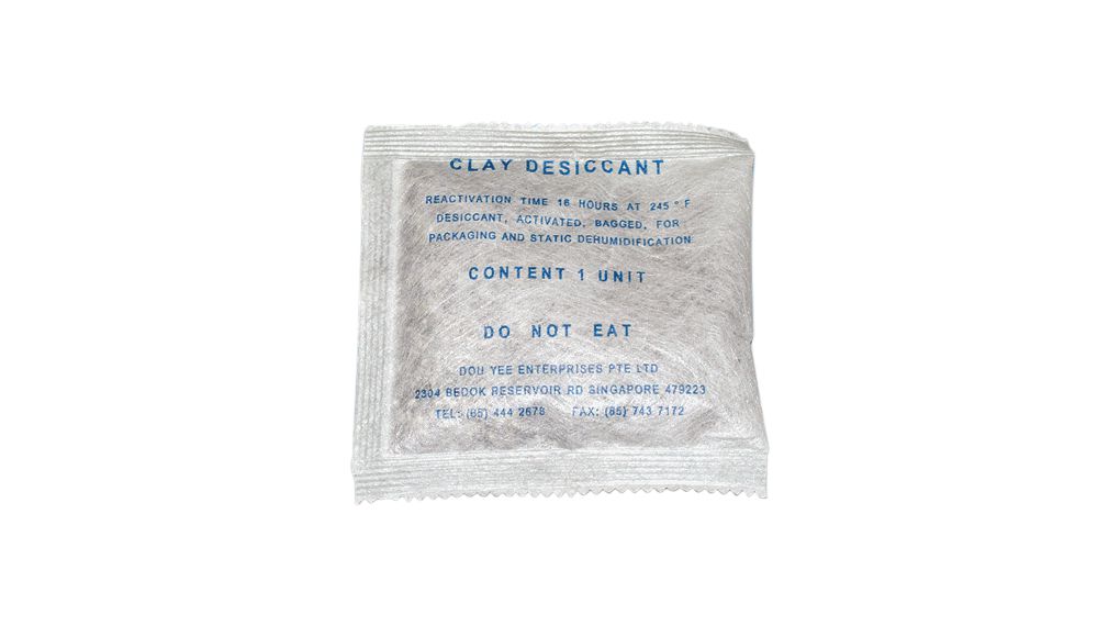 Clay Desiccant, 6g, 60 x 70mm, 1000 ST