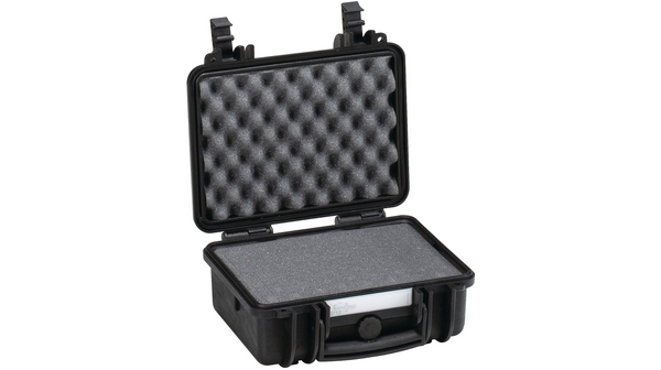 Koffer, wasserdicht mit abnehmbarem Deckel, 6.6l, 270x305x144mm, Schwarz