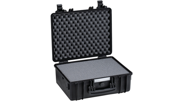 Koffer, wasserdicht mit abnehmbarem Deckel, 29.2l, 415x474x214mm, Schwarz