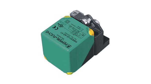 Inductive Sensor PNP, Make Contact (NO) 180Hz 30V 200mA 40mm IP69K Connector, M12, 4-Pin NBN40