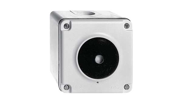 Wall Push-Button Switch 1x CO Wall Mount 16A 230V Grey