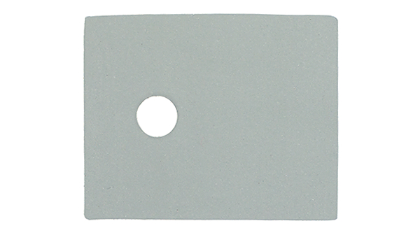 Thermisch gatpad Groen TO-247 1.22W/mK 0.4K/W 21x17x0.3mm