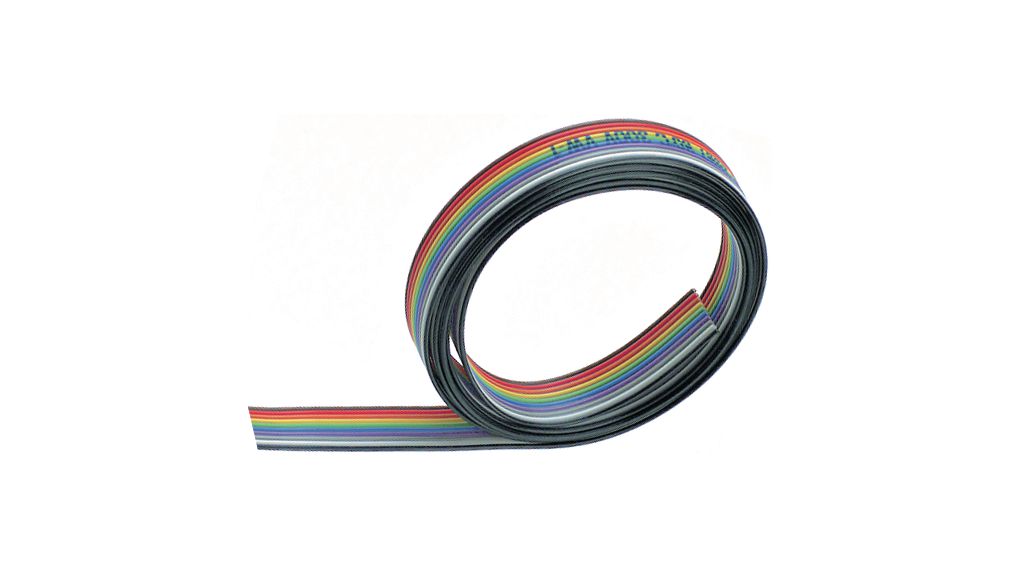 Plochý kabel 50x 0.08mm² Nestíněné