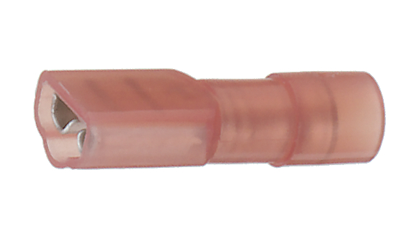 Spade Connector, Insulated, 0.75 ... 1mm², Socket, 100 ST