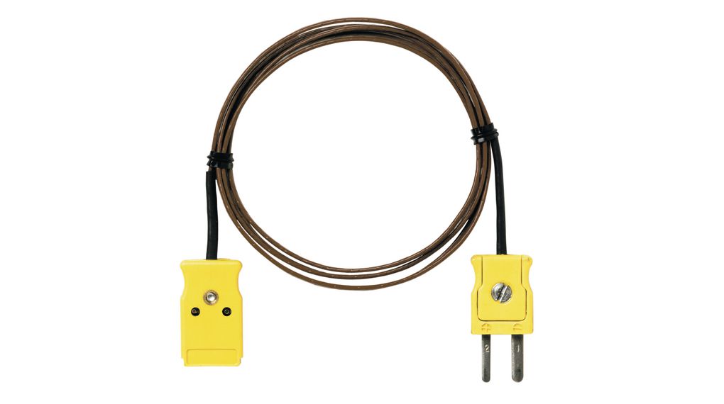 1 pair of type K connectors (socket/plug), 3m