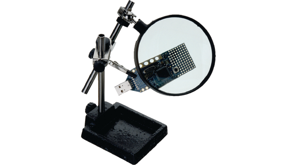 Holding Devices with Magnifier
