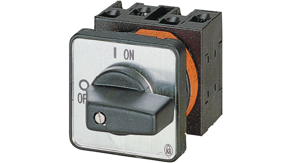 Change-Over Switch, Poles = 3, Positions = 3, 60°, Flush Mount