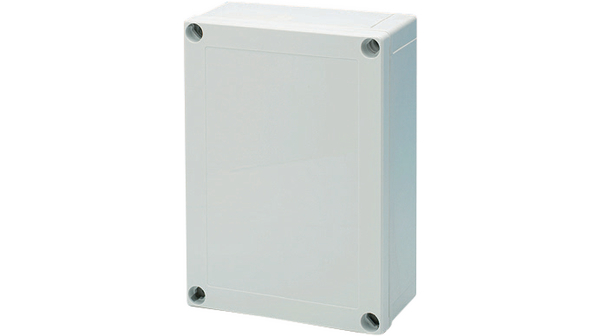 Enclosure ABS, Grey cover, high base 60x130x130mm, Light Grey, ABS, IP67