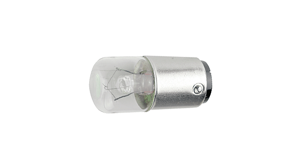 Incandescent Bulb, 5W, BA15d, 24V