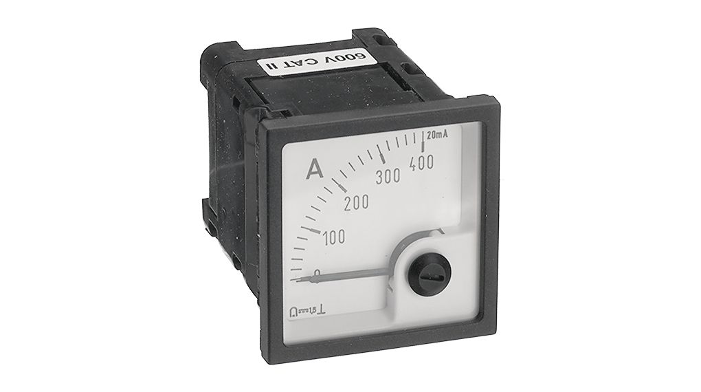 Analogue Panel Meter DC: 0 ... 60 V 45 x 45mm