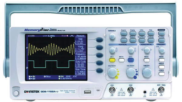 Oscilloscope GDS-1000A-U DSO 2x 70MHz 25GSPS USB