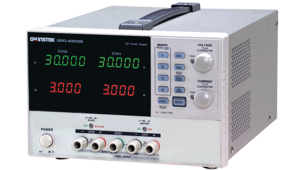 Laboratoriestrømforsyning Programmerbar 30V 3A 180W USB CEE 7/7- kontakt