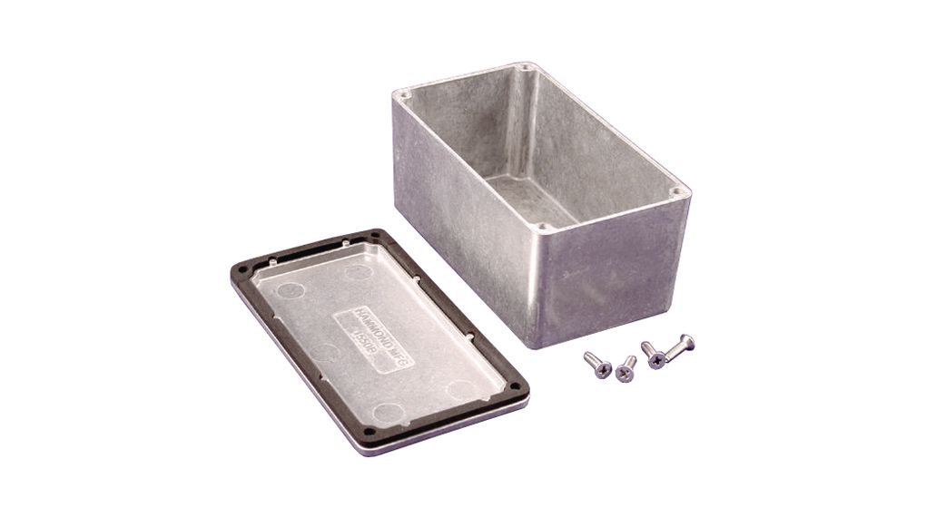 Produktbild von Hammond 1590A Universal-Gehäuse – Alu-Druckguss 92x39x31 Mm, 1 Stück