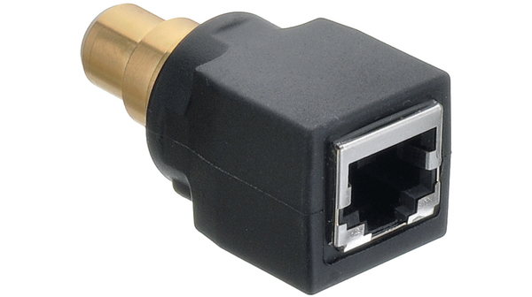 21033711420, HARTING Adapter M12 to RJ45 IP65/67