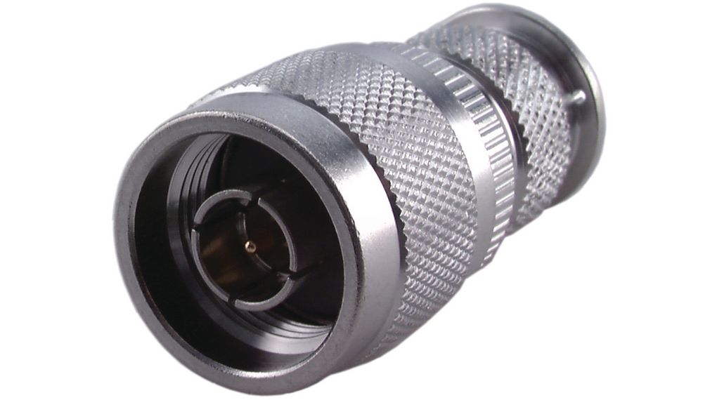 RF Adapter, Straight, N Plug - TNC Plug, 50Ohm