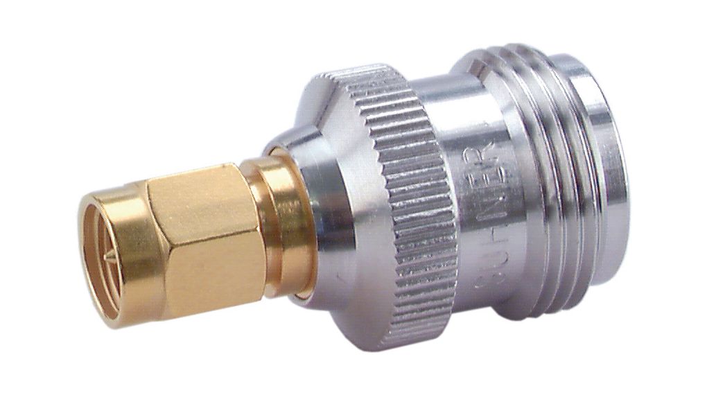 33_SMA-N-50-1/1--_UE | Huber+Suhner RF Adapter, Straight, SMA Plug - N ...