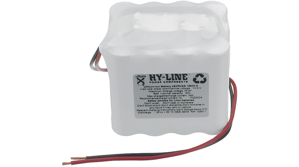 Rechargeable Battery Pack, Li-Ion, 14.4V, 6.75Ah