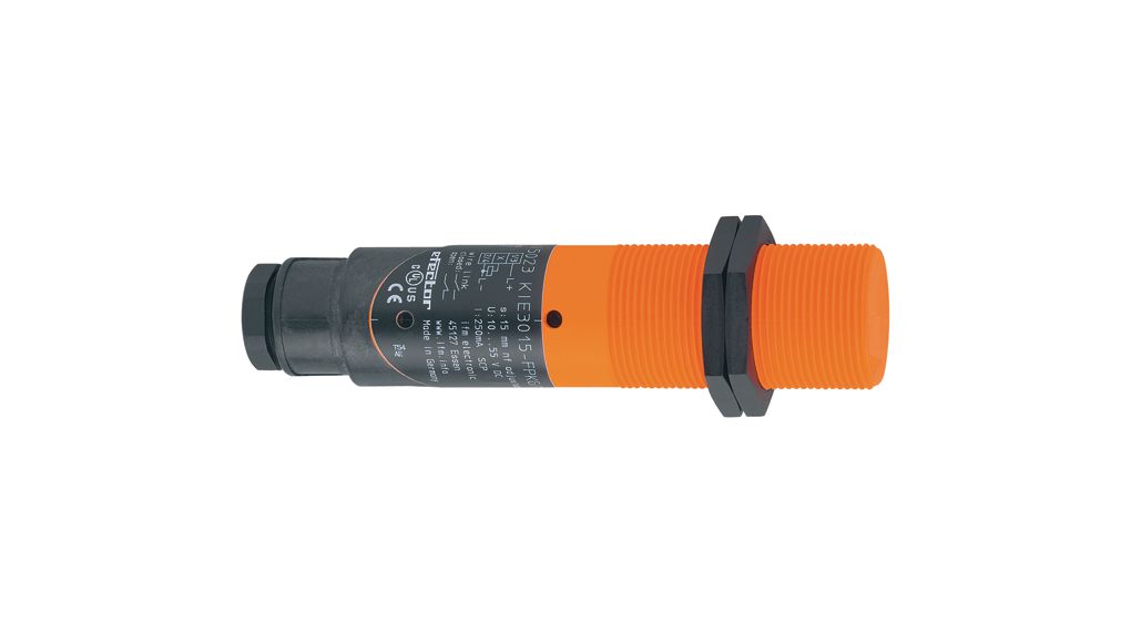 IFM KI0205 Capacitive Sensor - Threaded, 20-250V AC/DC, New