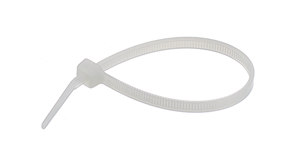Cable Tie 200 x 4.8mm, Polyamide 6.6, 222N, White