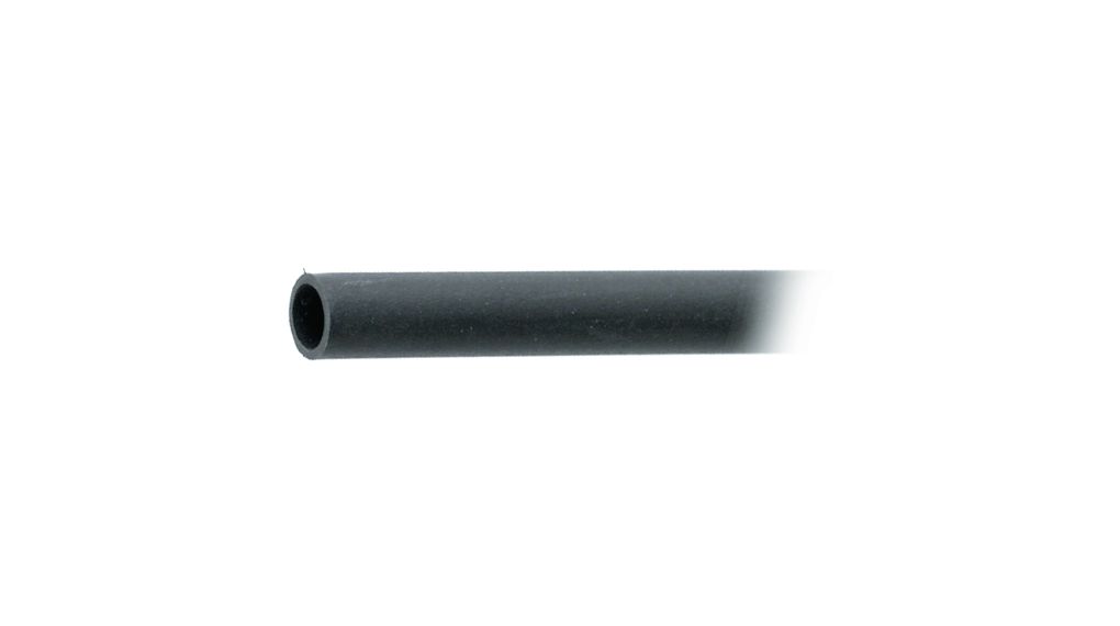 Schrumpfschlauch Polyolefin, 1 ... 3mm, Schwarz, 1.2m