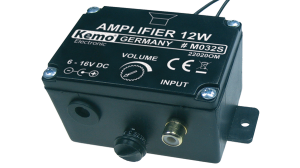 Universal Amplifier 12 W plug and Play