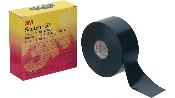 3M SUPER33+-19X20 Ruban isolant Scotch® noir (L x l) 20 m x 19 mm 1