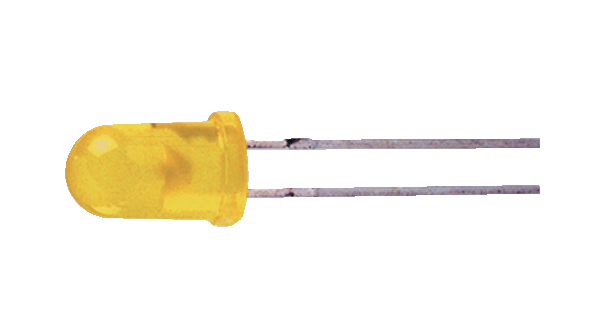 LED 590nm Yellow 3 mm T-1